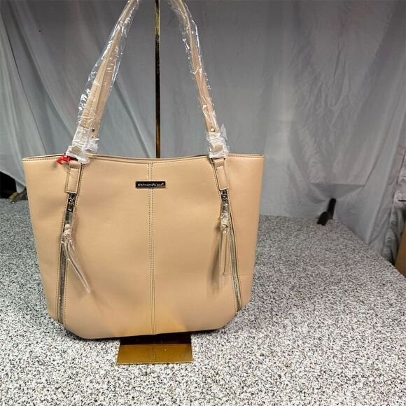 Montana West Handbags - Montana West Women's Beige Tote Bag Shoulder Handbag Purse